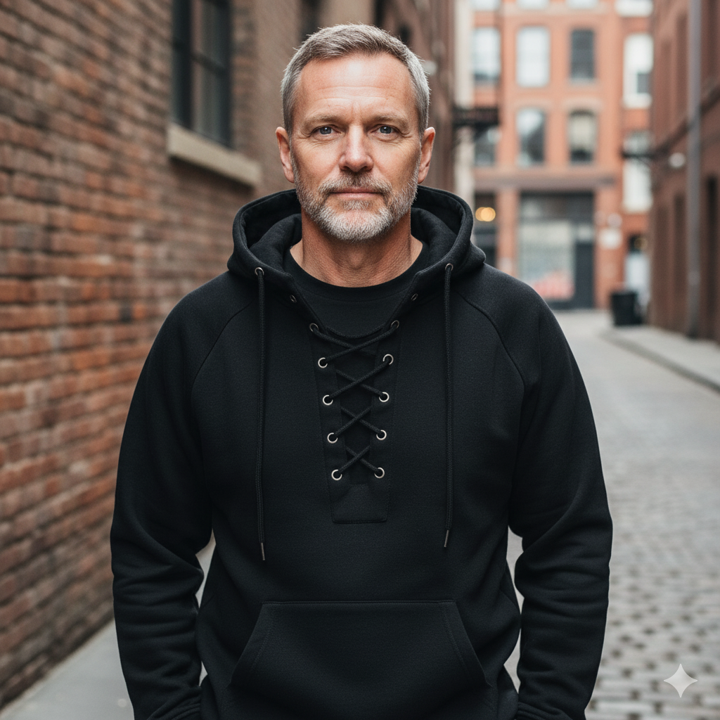 Rihards mežstila hoodijs