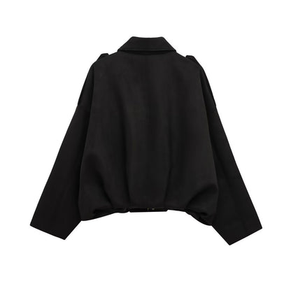 Jauna pavasara-rudens militārā īsā jaka